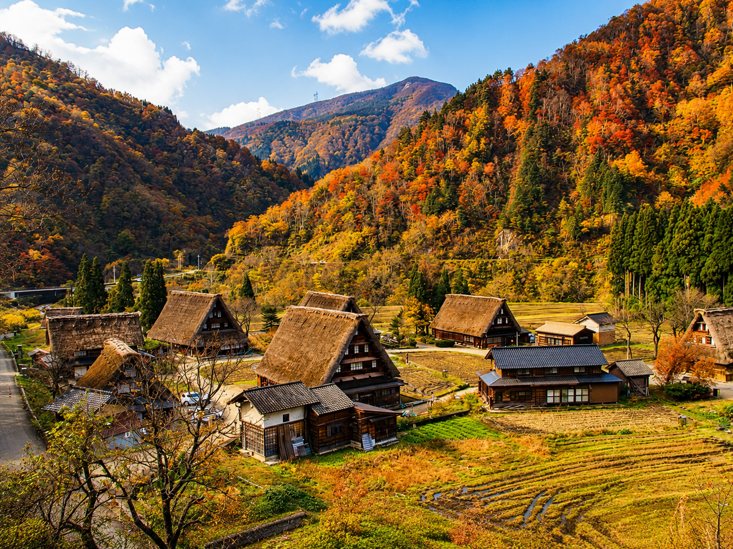世界遺產五箇山菅沼合掌聚落